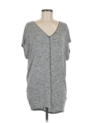 Delicado Hooligan Mujer Gris Manga Corta Top M Foto 1 de 4