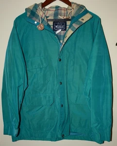 Giacca con cappuccio vintage Woolrich donna Chore XL lana foderato parka fienile made in USA anni 80 - Foto 1 di 17