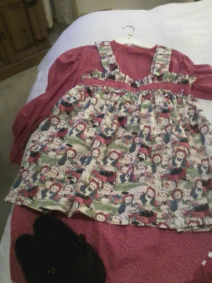 Disfraz de Halloween Raggedy Ann hecho a mano personalizado Foto 1 de 4