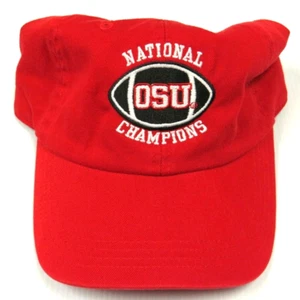 OHIO STATE BUCKEYES SOMBRERO AJUSTABLE VINTAGE CAMPEONES - Imagen 1 de 4