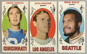 1969-70 TOPPS BASKBALL STARTER SET (30 CARDS) EX to EX-MT w/#44 LEN WILKENS - Picture 1 of 6