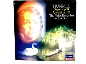 LP Hummel Septet Op.74 The Melos Ensemble of London Decca 417 635-1  - Picture 1 of 2