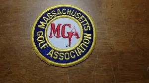 GOLFING MASSACHUSETTS GOLF ASSOCIATION PATCH BX E #14 - Picture 1 of 2
