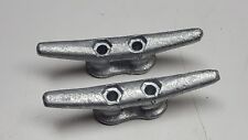 Boat Cleat,  Hex-Head, Galvanized 4" NEW (Bundle of 2)