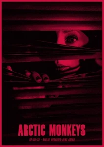 ARCTIC MONKEYS CONCERT POSTER BERLIN LIMITED EDITION SCREEN PRINT TOMMY DAVIDSON - Imagen 1 de 1