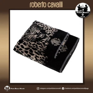 Guest and Hand Towels set or Bath Sheet Roberto Cavalli Home Wild Jaguar - Picture 1 of 10