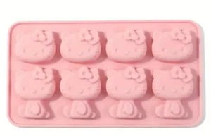 Hello Kitty Silicone Ice Mold Chocolate Cookies Birthday Cake Decoration - Picture 1 of 3
