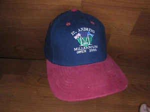 St. Andrews golf course Millennium Open 2000 129th annual strap back hat cap - Picture 1 of 5