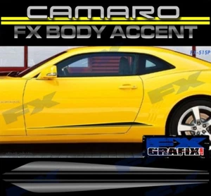 2010 - 2015 Chevrolet Camaro Body Stripe Kit w Pin Accent Dealer Quality Stripes - Picture 1 of 4