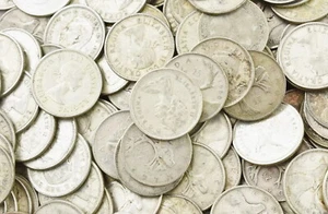 $10 Face Value Pre 1966 80% Silver Canadian Quarter Bullion Coins ~ Free Ship - Picture 1 of 1