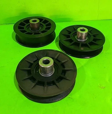3 PK DRIVE IDLER PULLEYS HUSVARNA  AYP 194327 532194327 194326  532194326 - Image 1 of 4