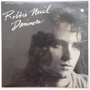 ¡NUEVO! Robbie Nevil Dominoes Manhattan Records 1986 LP vinilo CANADÁ SELLADO V1 - Imagen 1 de 5