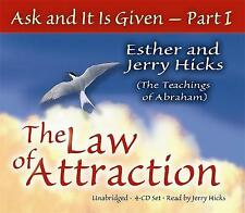 Ask And It Is Given (Part I): The Laws Of Attraction by Jerry Hicks, Esther Hicks (Audio CD, 2005)