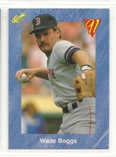 1991 Classic Trivia Game Card - #T19 - Wade Boggs - Boston Red Sox