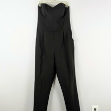 adelyn rae strapless slim leg jumpsuit