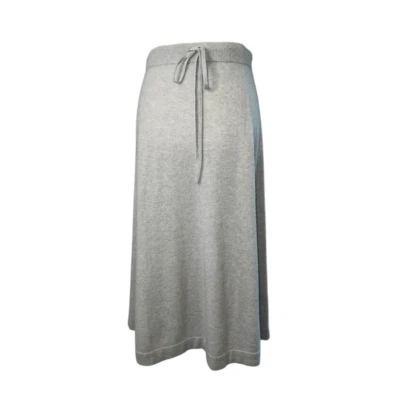 Women’s 100% Cashmere Tie Waist Flare Skirt Small - Image 1 of 4