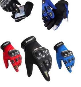 Guanti Estivi Elasticizzati Protezioni Moto Scooter Bici Antiscivolo Touch - Foto 1 di 8
