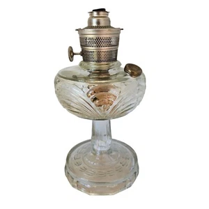 Lámpara de aceite de cristal Aladdin Washington Drape 12" lámpara de manto Aladdin EE. UU. vidrio de colección - Imagen 1 de 12