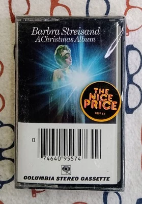 Barbara Streisand A Christmas Album 1980s Cassette Album Reissue New/Sealed - Image 1 of 3