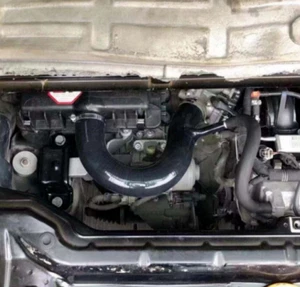 Kit de manguera de admisión de aire de silicona negra de 4 capas apto para Smart Fortwo 451 1,0 L 61 PS 71PS - Imagen 1 de 11