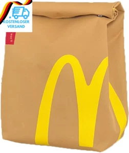 SHANDADDY French Fries Canvas Messenger Bag Large Capacity Hobo Bag with Multipl