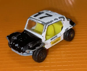 VINTAGE Zee Toys ZYLMEX D23 #17 SHERIFF DUNE BUGGY 1/64 Diecast Police Rare Old - Picture 1 of 7
