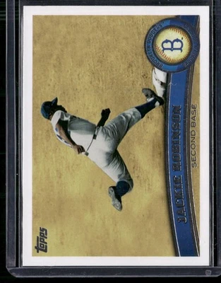 2011 Topps #80c Jackie Robinson - Image 1 of 2