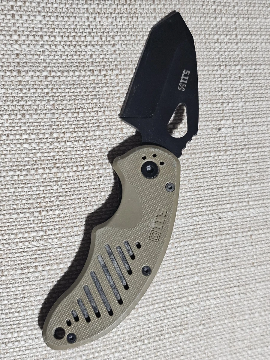 5.11 Tactical Stainless Steel Blade Black Collectible Folding