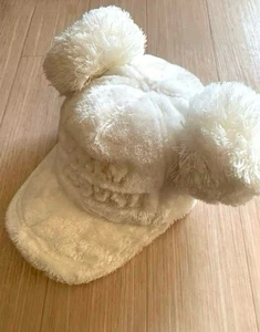 Tokyo Disney Resort Land Meer Mickey Mouse Bommel Kappe Mütze weiß limitiert Japan - Bild 1 von 10
