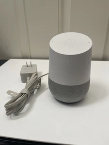 Google Home Smart Speaker Google Assistant Model Home w/AC Adapter - Picture 1 of 9