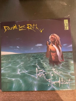 David Lee Roth Crazy From the Heat 12" Vinyl EP Record - Image 1 of 4