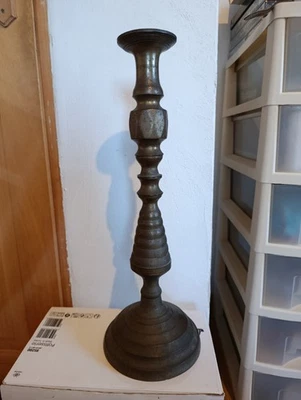 Ancien chandelier en laiton - Photo 1/4