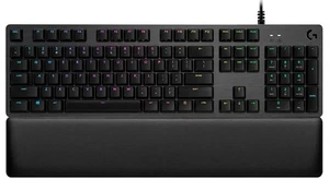 Logitech - G513 Carbon Full-size Wired Mechanical GX Red Linear Switch-Carbon - Picture 1 of 3