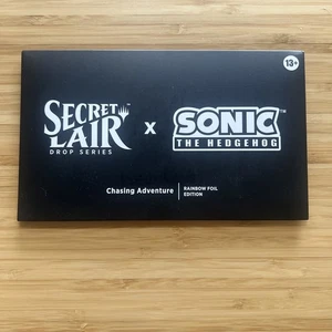 MTG Secret Lair x Sonic the Hedgehog Superdrop: Chasing Adventure (Rainbow Foil) - Picture 1 of 1