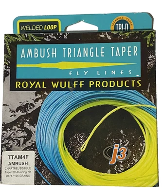 Royal Wulff Ambush Triangle Taper Line Floating Line AFTM 4 - Image 1 of 4