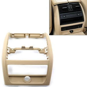 Marco bisel de ventilación de aire acondicionado central fila trasera de lujo para BMW Serie 5 F10 F11 M5 - Imagen 1 de 10