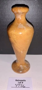 Oregon Myrtle Wood Bud Vase 4.75" Round MCM Vintage - Picture 1 of 11