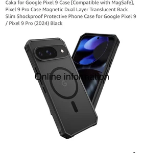 Caka for Google Pixel 9 Case (Black) - Picture 1 of 9