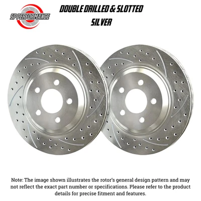Front Disc Brake Rotor Set for 1998-1999 Dodge Ram 3500 - Image 1 of 4