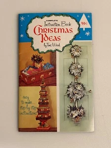 Idee Natalizie 1971 Artigianato Vintage Decorazioni Fai da Te Libro Istruzioni Completo - Foto 1 di 6