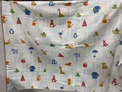 Bloques Globos ABC Franela Recepción Bebé Manta Alfabeto (bb) Foto 1 de 4