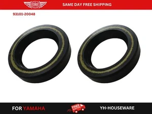 Oil Seal 93101-20048 For Yamaha Outboard 8,9.9,15,20,25HP 93102-20484 x2pcs - Picture 1 of 10