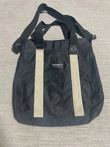 Vintage Samsonite Blacl Tote Messenger Bag Travel Bag - Picture 1 of 8
