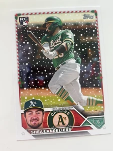 SHEA LANGELIERS Lot x6 2023 Topps Holiday Baseball #H91 RC - Picture 1 of 1
