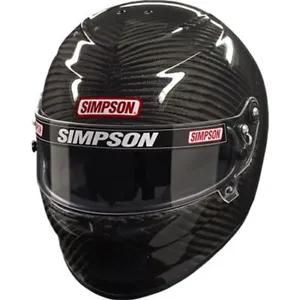 Simpson Safety 785004C Venator Racing Helmet - Large, Carbon NEW