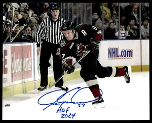 JEREMY ROENICK SIGNED 8X10 PHOTO INSCRIBED "HOF 2024" - PHOENIX COYOTES - Picture 1 of 1