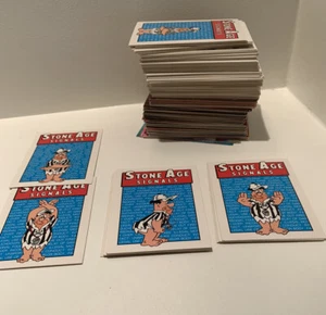 ENORME Lote Mixto de Tarjetas de Picapiedra/NFL Hana-Barbera 1992-93 Bonitas - Imagen 1 de 4