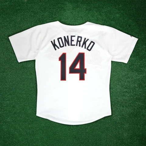 Paul Konerko 1989 Chicago White Sox Men's Home White Cooperstown Jersey Cover