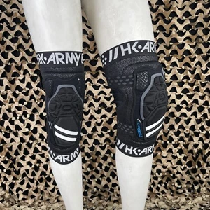 NUEVAS RODILLERAS DE PAINTBALL HK Army Crash CTX - negras/negras - medianas - Imagen 1 de 5
