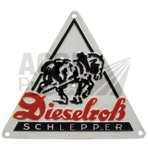 Emblem Schild Schriftzug für Fendt Dieselroß Schlepper - Bild 1 von 1